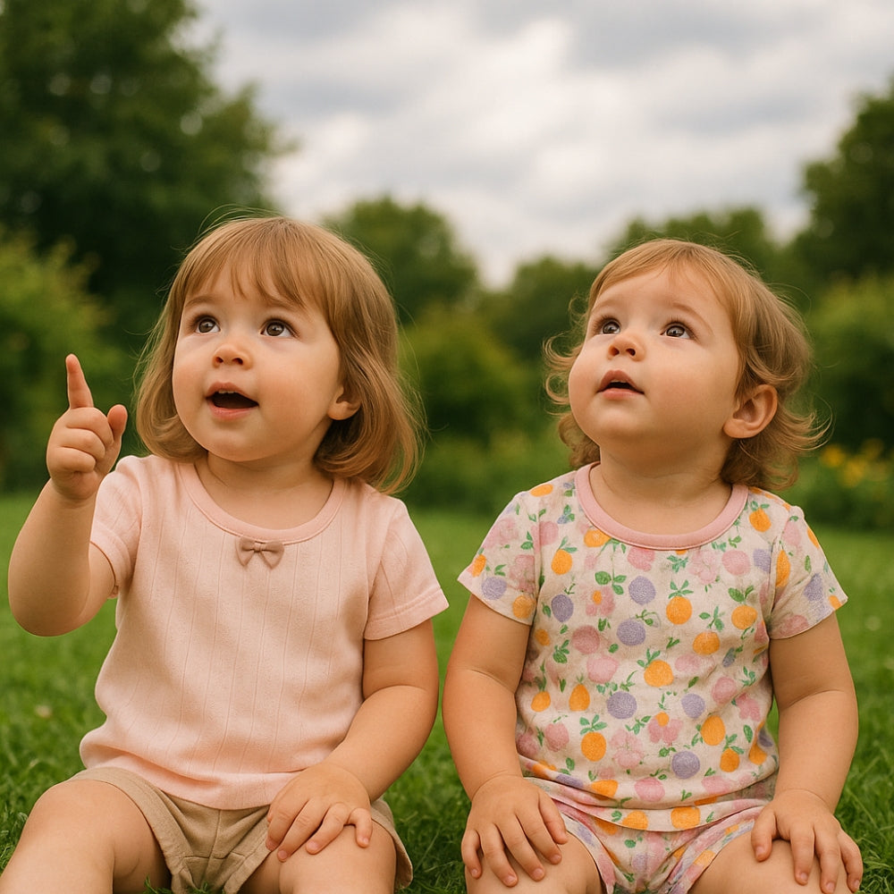 Set di T-Shirt per Bambini Allegro – Confortevole e Giocoso per Ogni Giorno