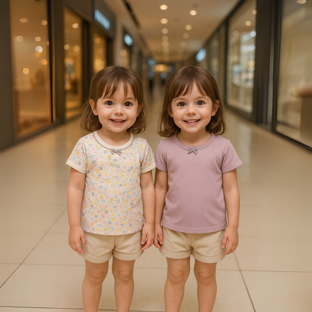 Set di T-Shirt per Bambini Allegro – Confortevole e Giocoso per Ogni Giorno