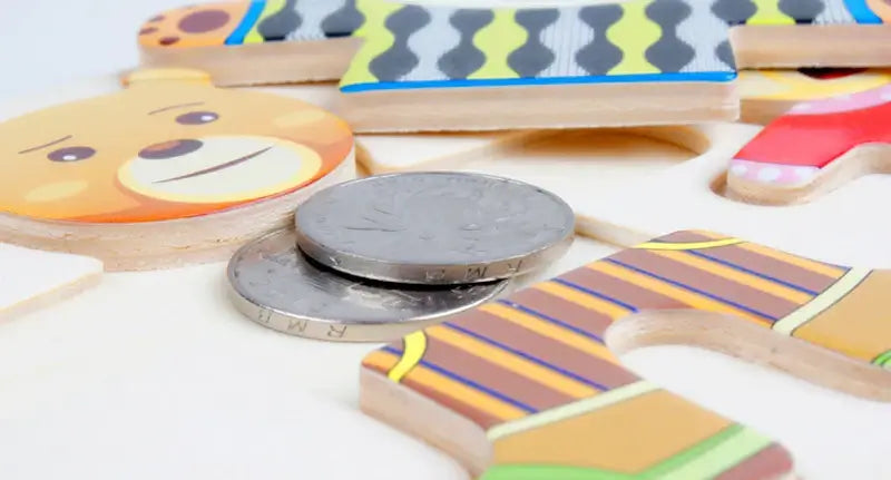 Set di puzzle educativi sugli animali – Per un abbigliamento creativo e istruttivo