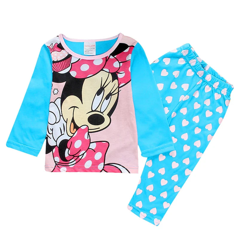 Set Pigiama Lotte Principessa per Bambini - Set Pigiama Bicolore Minnie Mouse