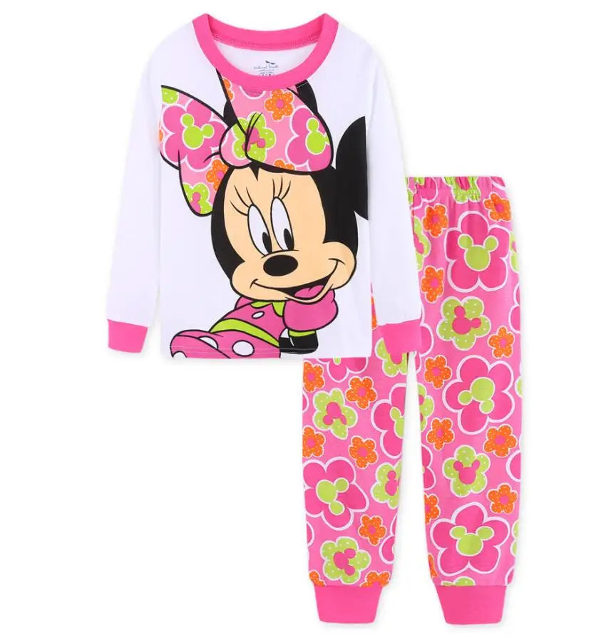 Set Pigiama Lotte Principessa per Bambini - Set Pigiama Bicolore Minnie Mouse