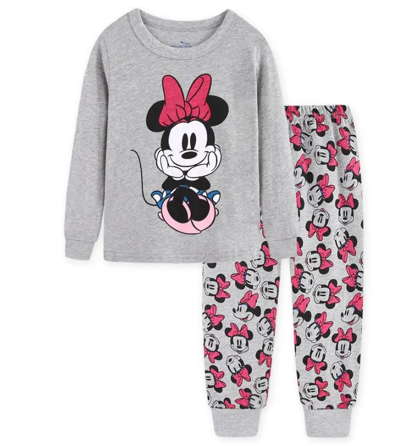 Set Pigiama Lotte Principessa per Bambini - Set Pigiama Bicolore Minnie Mouse