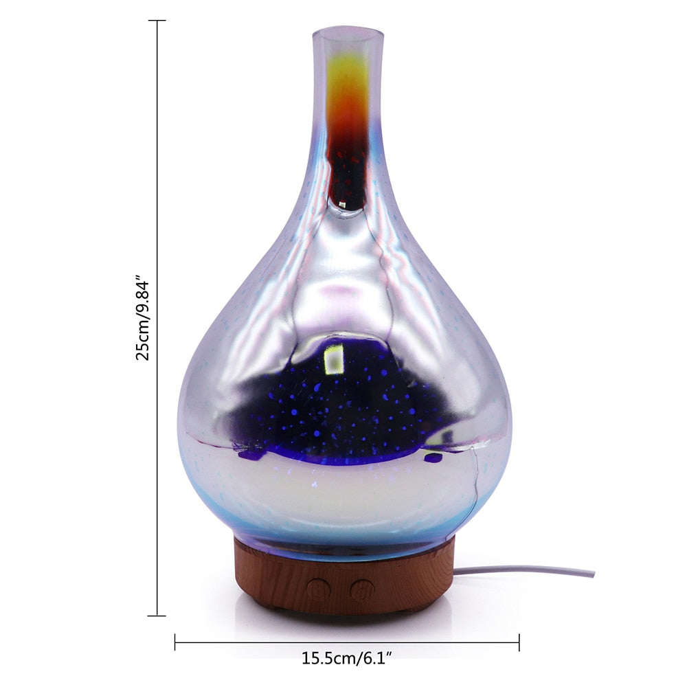 GalaxyGlow Aromadiffusore - Colori Magici e Profumi Rilassanti