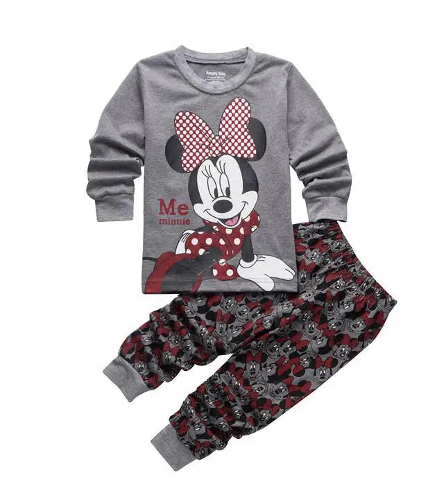 Set Pigiama Lotte Principessa per Bambini - Set Pigiama Bicolore Minnie Mouse