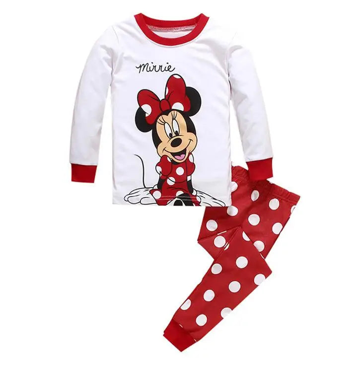Set Pigiama Lotte Principessa per Bambini - Set Pigiama Bicolore Minnie Mouse