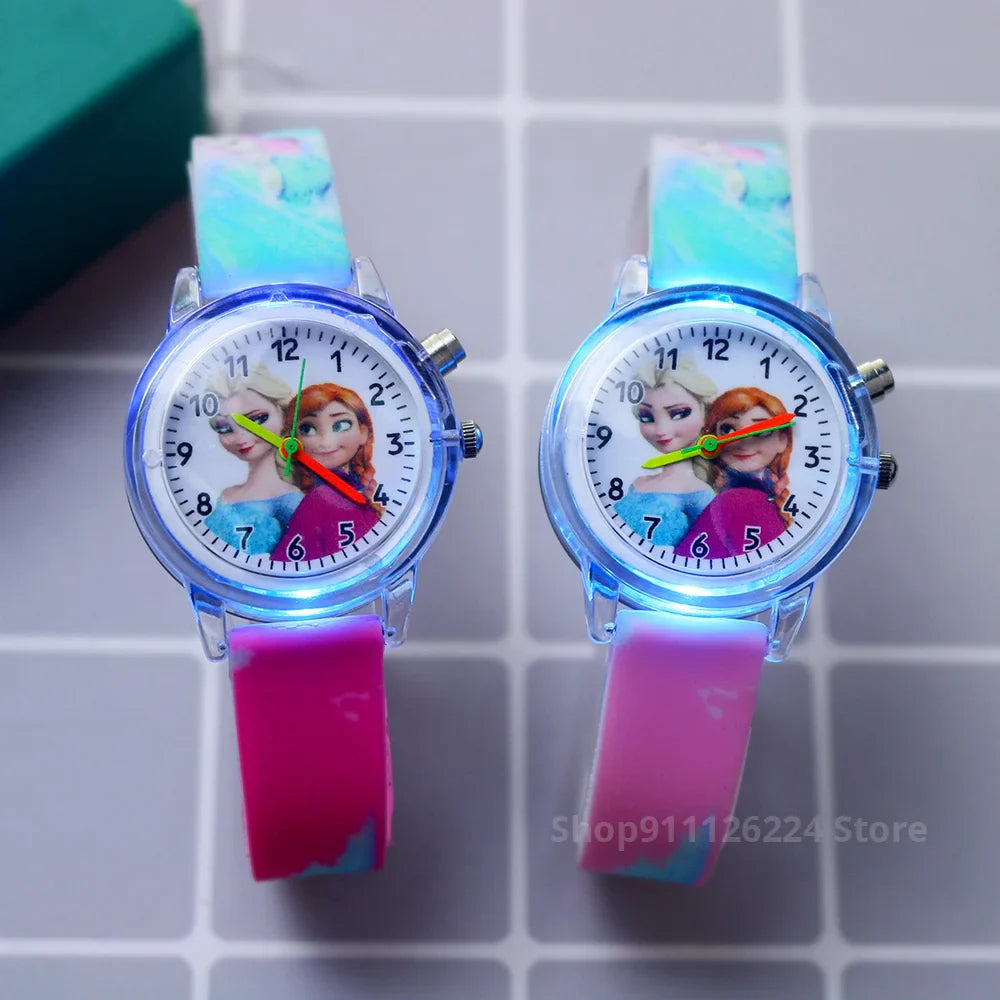 Orologio da Bambino Illuminato – Disponibile nei Design di Spider-Man e Frozen