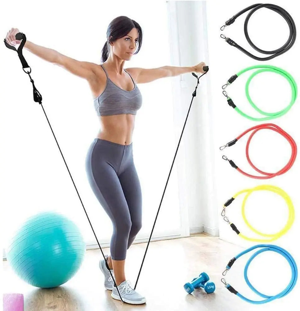 Set di Bande Elastiche FlexFit – Per Allenamento di Forza e Flessibilità
