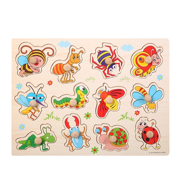 Puzzle in Legno - Esperienza di Gioco Educativa con Vari Temi