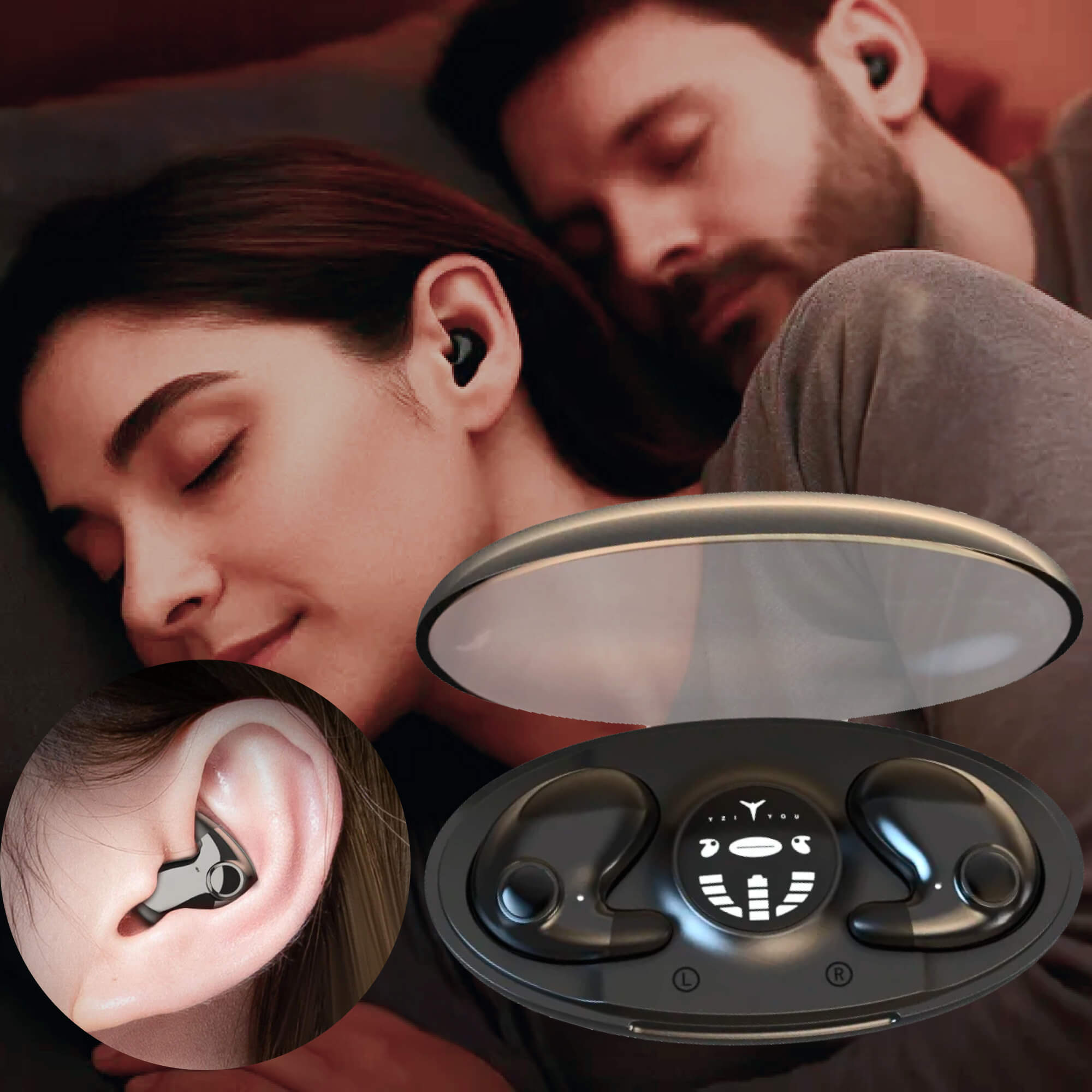 DreamBeats Cuffie da Notte – Comfort Invisibile con Noise Cancelling