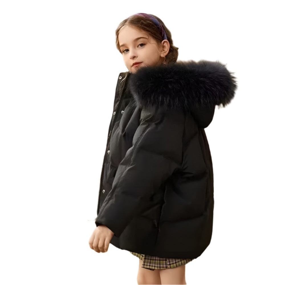 Giacca Invernale per Bambini con Piuma – Calda, Leggera e Confortevole
