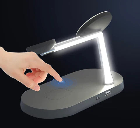 Caricatore Wireless 3-in-1 - Ricarica Efficiente per tutti i tuoi Dispositivi