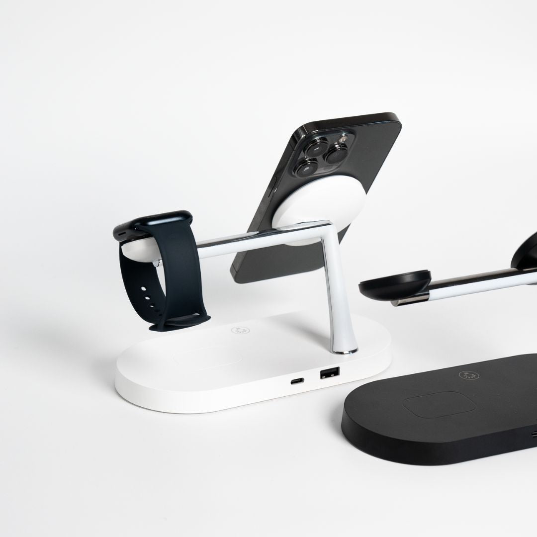 Caricatore Wireless 3-in-1 - Ricarica Efficiente per tutti i tuoi Dispositivi