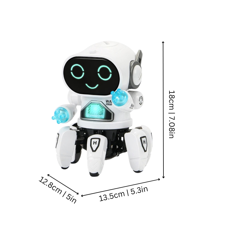 DanceBot Robot Musicale – Interattivo, Colorato e Didattico