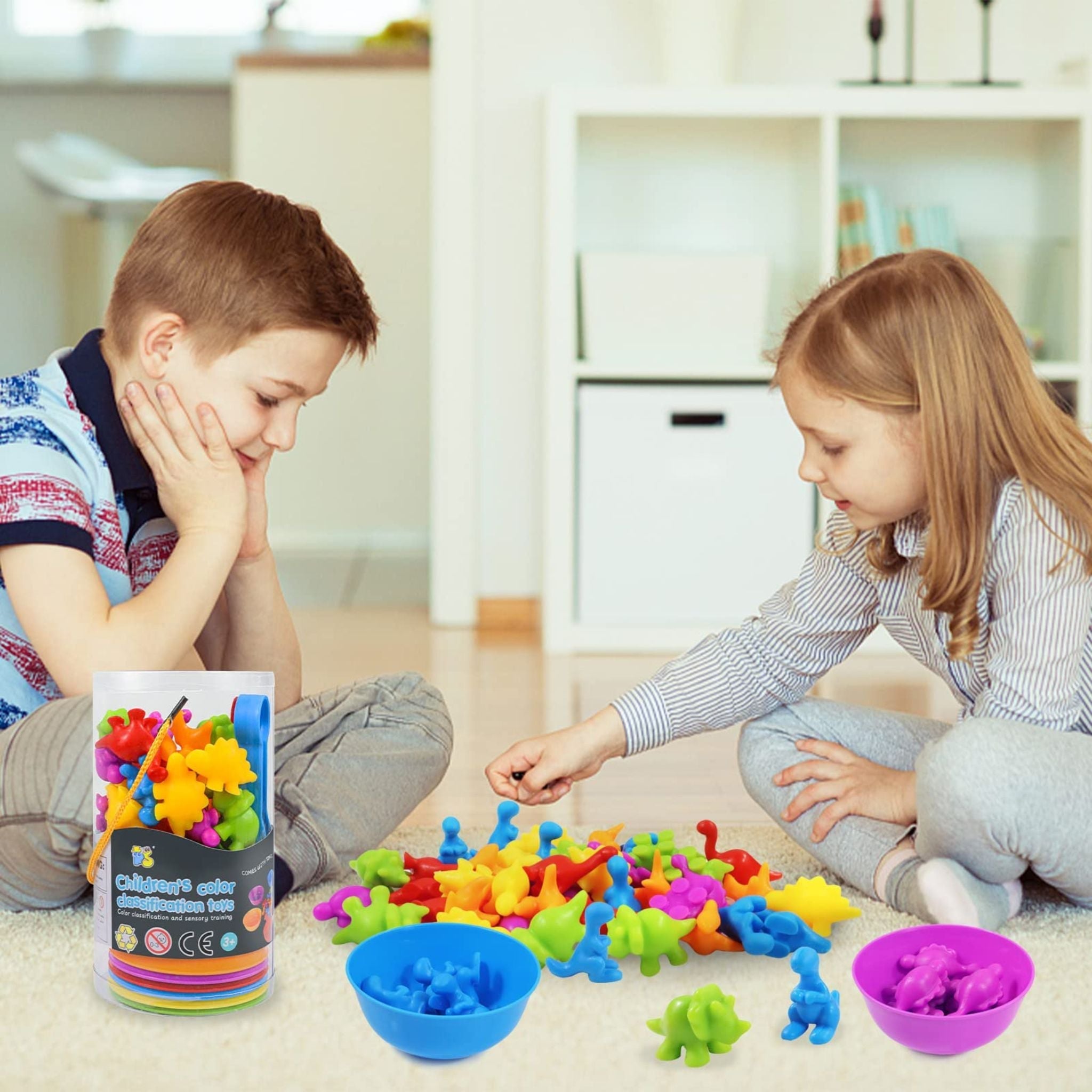 Gioco dei Colori Dino - Educativo e Interattivo