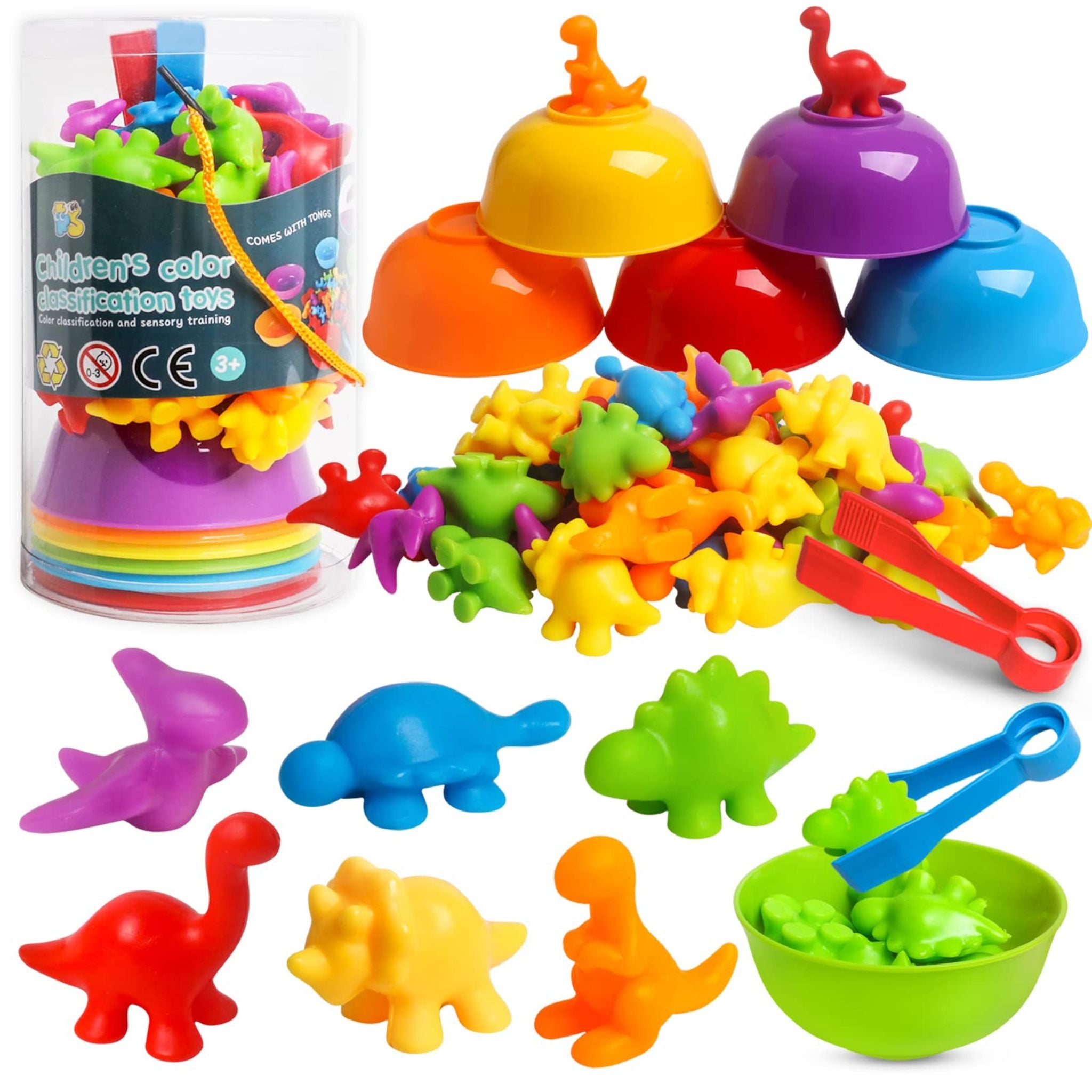 Gioco dei Colori Dino - Educativo e Interattivo
