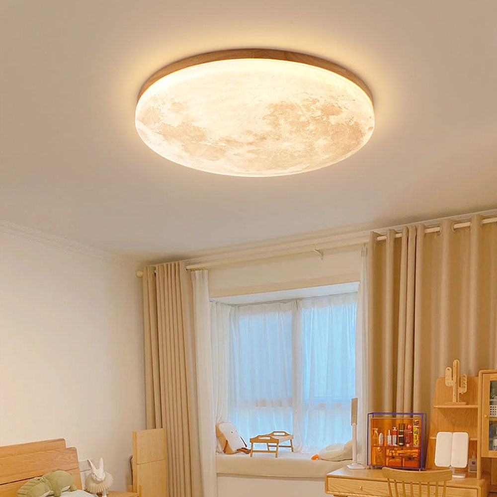 LunarGlow Lampada da Soffitto – Illuminazione Rilassante a Forma di Luna per Ogni Interno