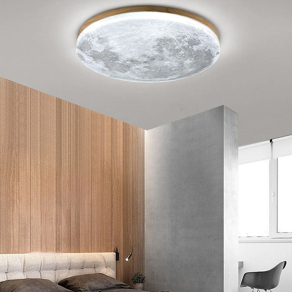 LunarGlow Lampada da Soffitto – Illuminazione Rilassante a Forma di Luna per Ogni Interno