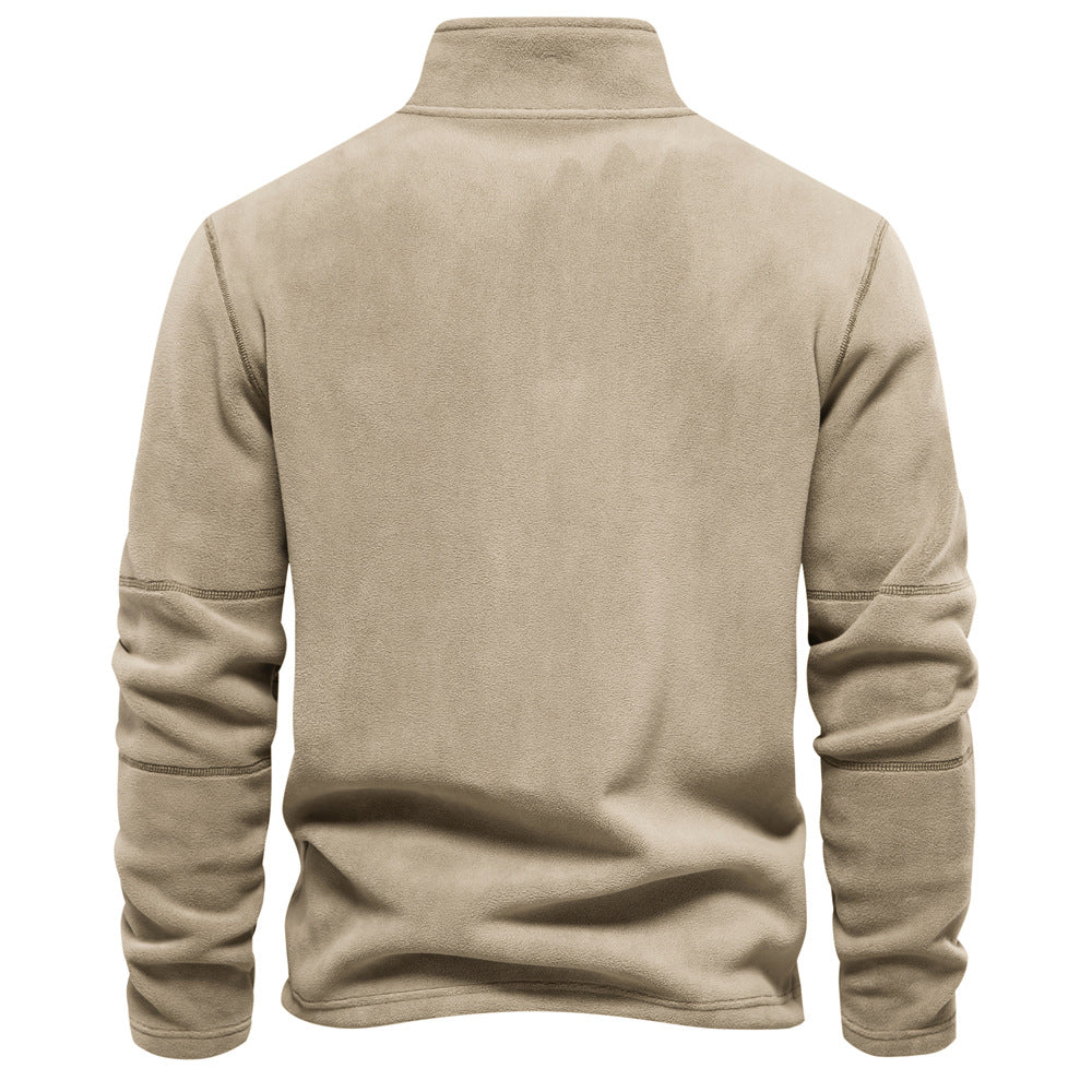 Maglione in Fleece Invernale per Uomini - Confortevole e Stilosamente
