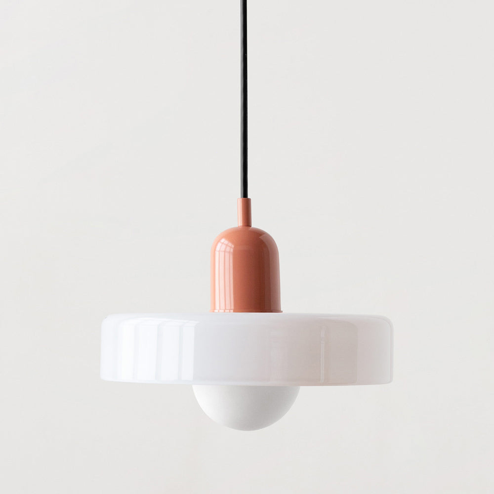 ColorLoop Pendant – Lampada a sospensione artistica in stile Bauhaus con luce calda