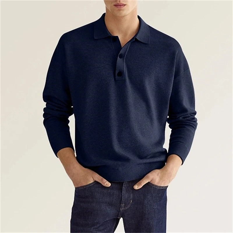 Maglione Polo Uomo – Elegante e Confortevole per Ogni Giorno