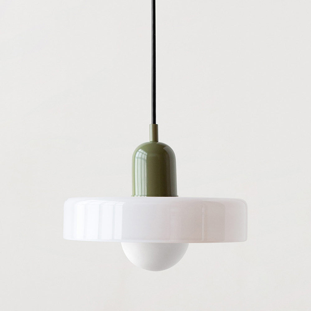 ColorLoop Pendant – Lampada a sospensione artistica in stile Bauhaus con luce calda