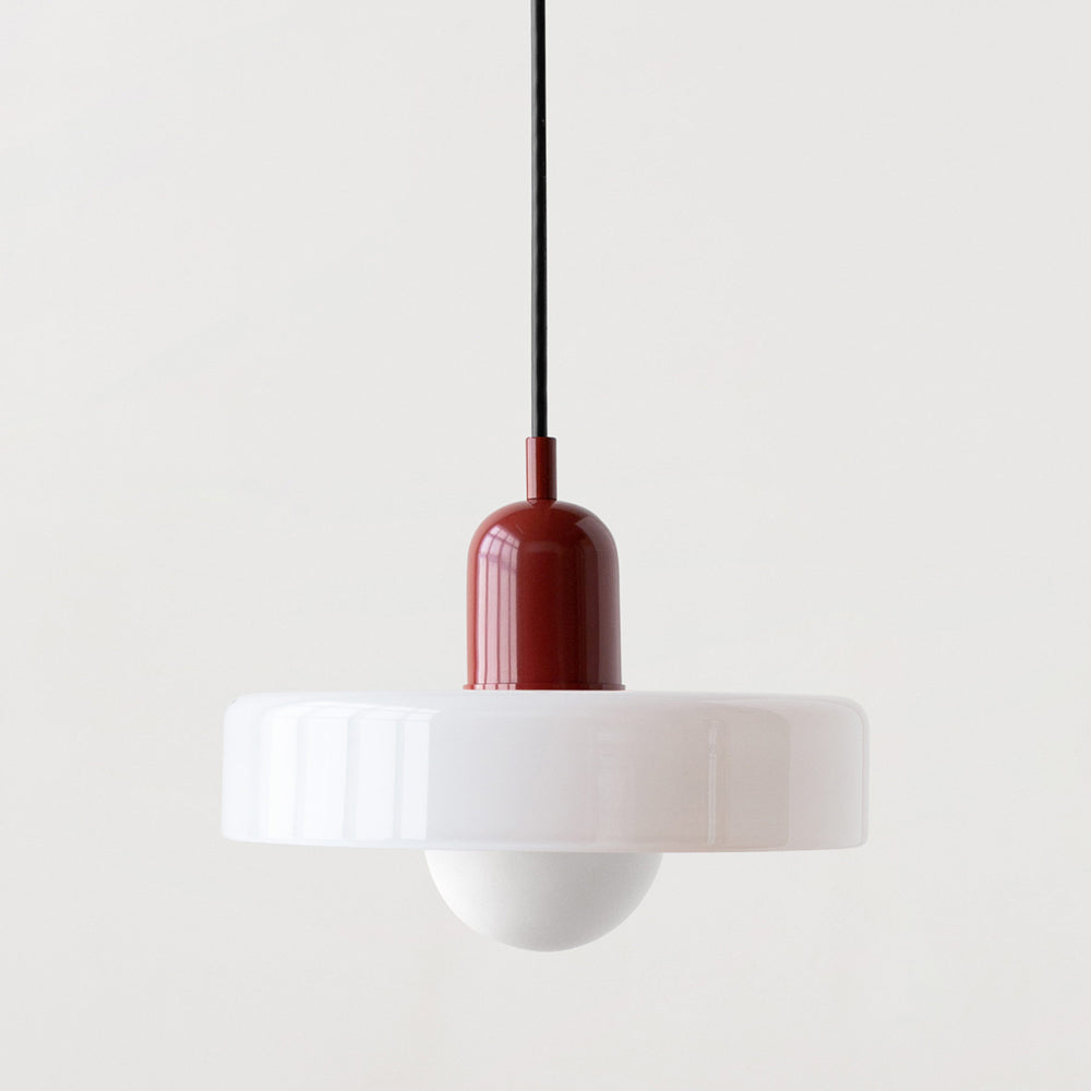 ColorLoop Pendant – Lampada a sospensione artistica in stile Bauhaus con luce calda