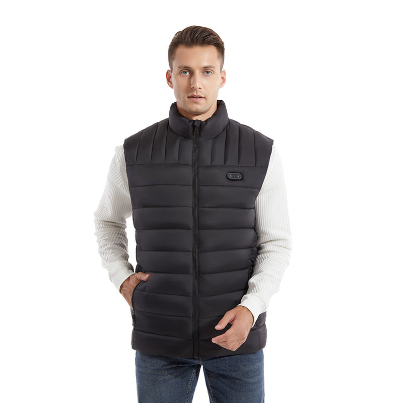 Gilet Riscaldato per Uomini – Controllo del Calore Intelligente e Comfort