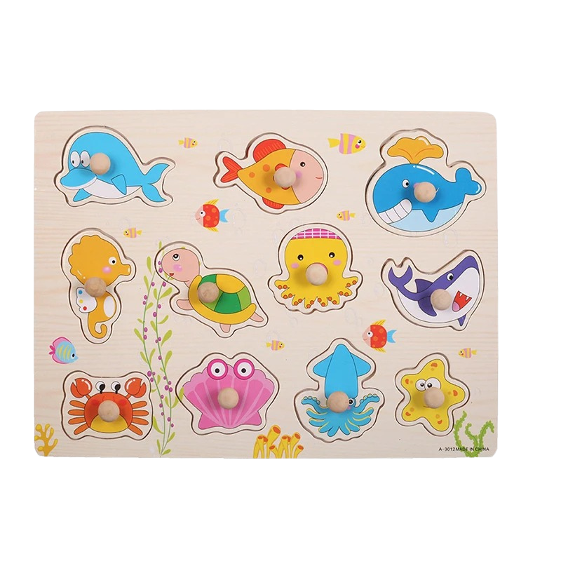 Puzzle in Legno - Esperienza di Gioco Educativa con Vari Temi