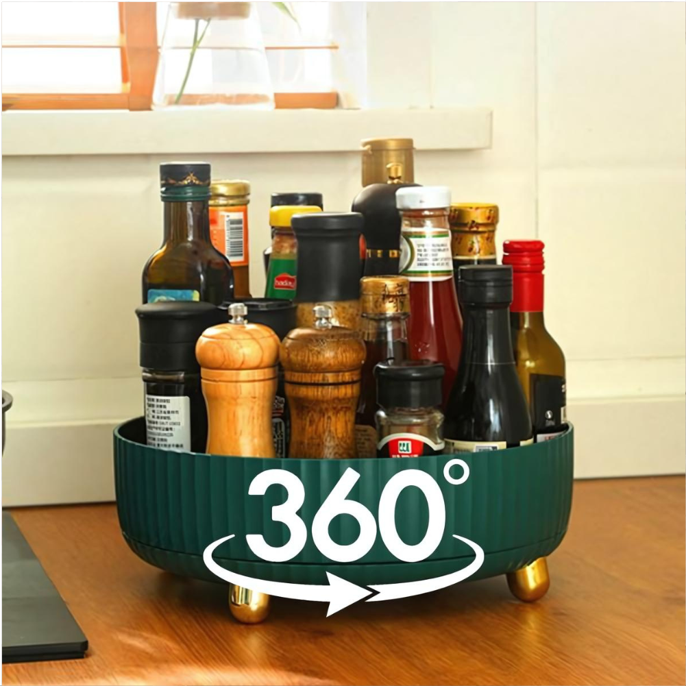 RotateOrganizer - Scaffale Salvaspazio Rotante a 360°