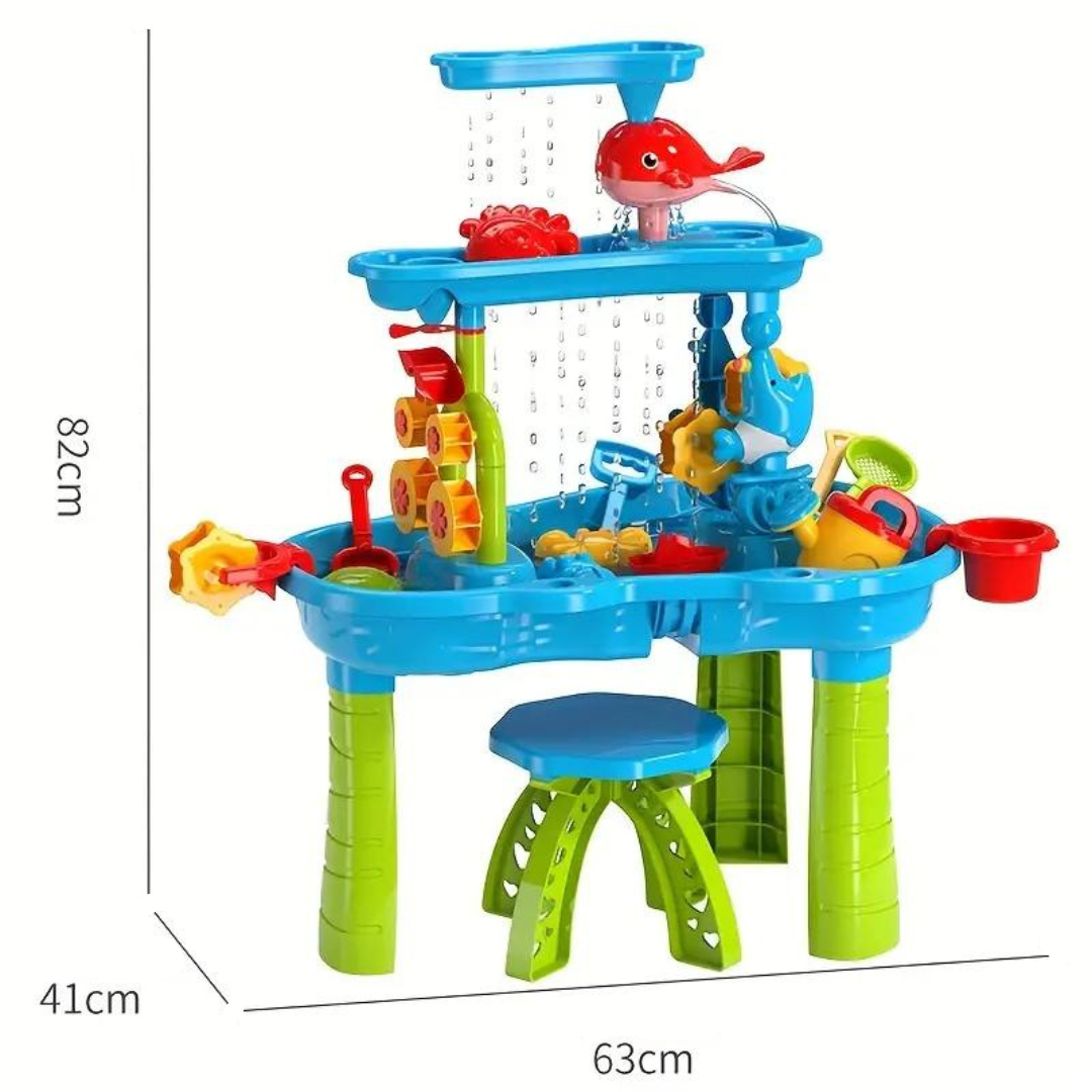 Splash Fun Tavolo d'Acqua – Tavolo da Gioco Interattivo per Bambini