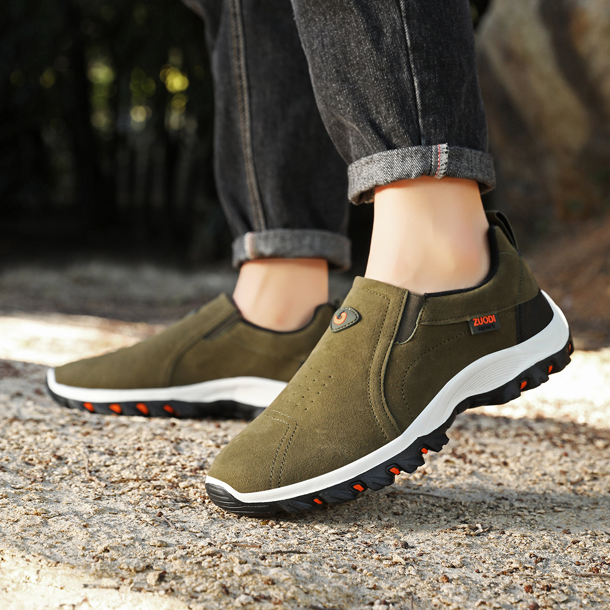 OrthoFlex Suede Scarpe Ortopediche – Comfort Durevole per Uomini