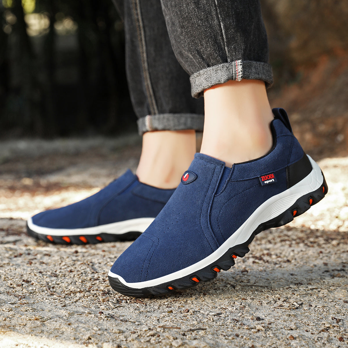 OrthoFlex Suede Scarpe Ortopediche – Comfort Durevole per Uomini
