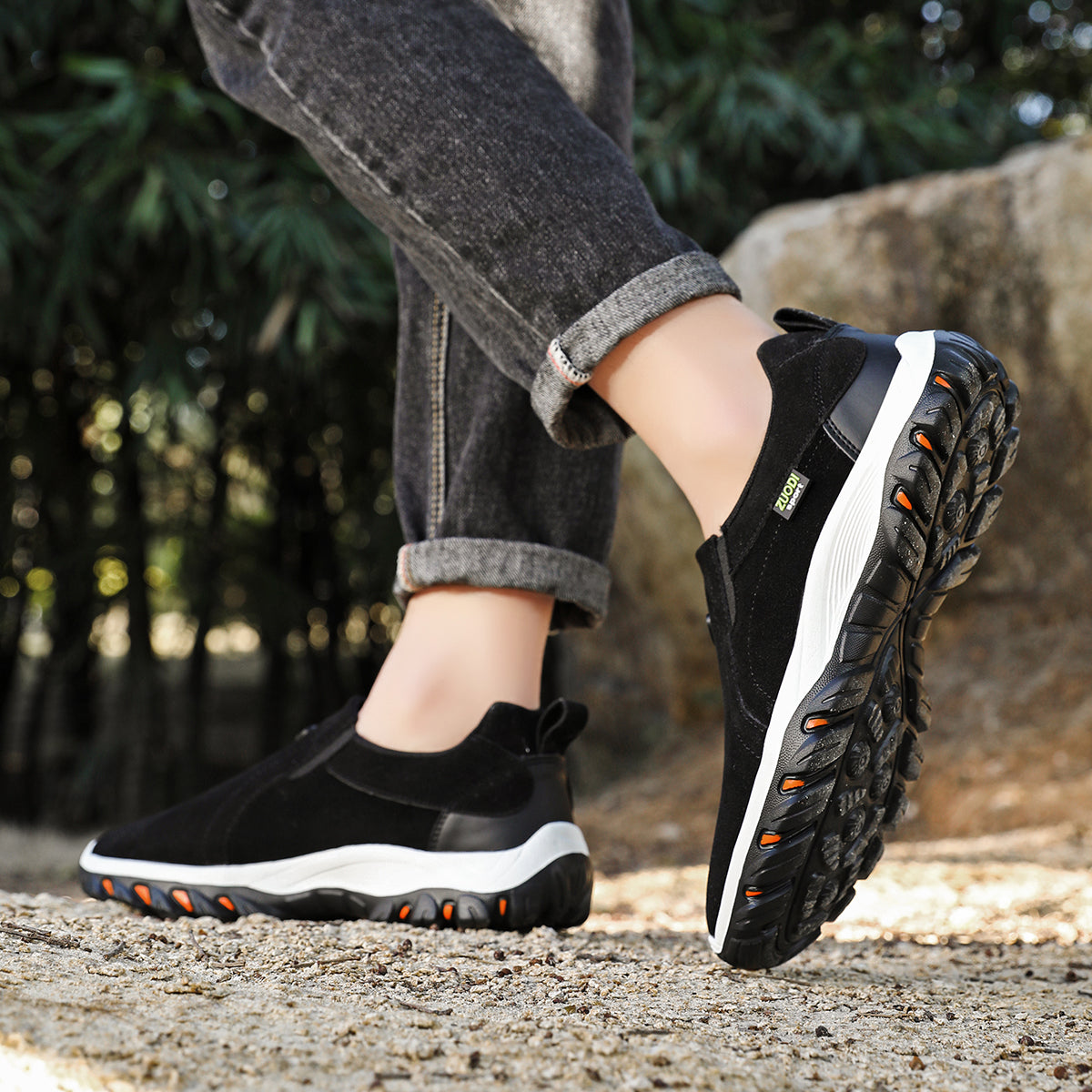 OrthoFlex Suede Scarpe Ortopediche – Comfort Durevole per Uomini