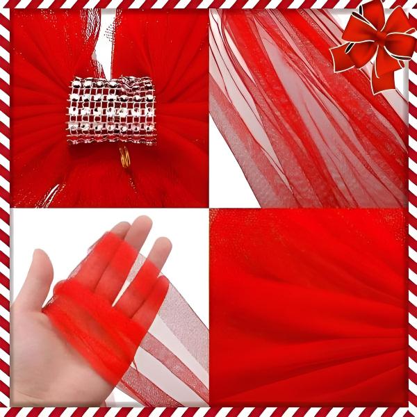 Fiocco Rosso Festivo - Perfetto per la tua Porta