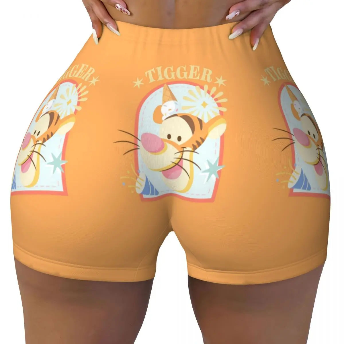 Pantaloni Sportivi e Yoga con Stampa Tigger per Donne – Confortevoli e Stilosi per Giornate Attive