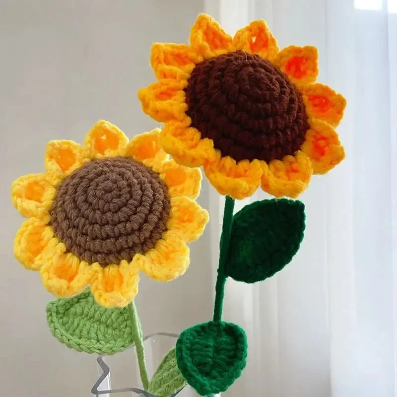 Bouquet di Girasoli all'Uncinetto – Un Regalo Creativo per la Festa della Mamma