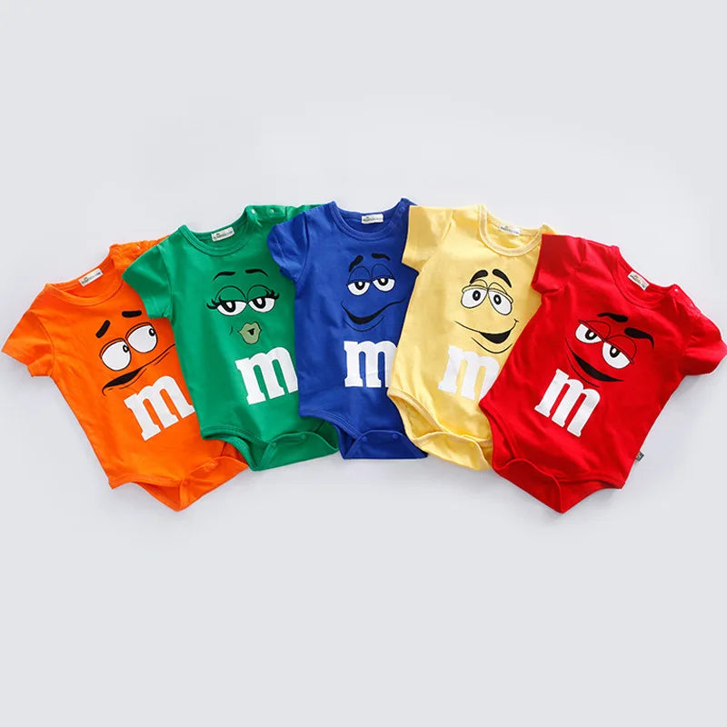 Body Colorato per Bambini – M&M Faccine Abbigliamento per Neonati e Bambini