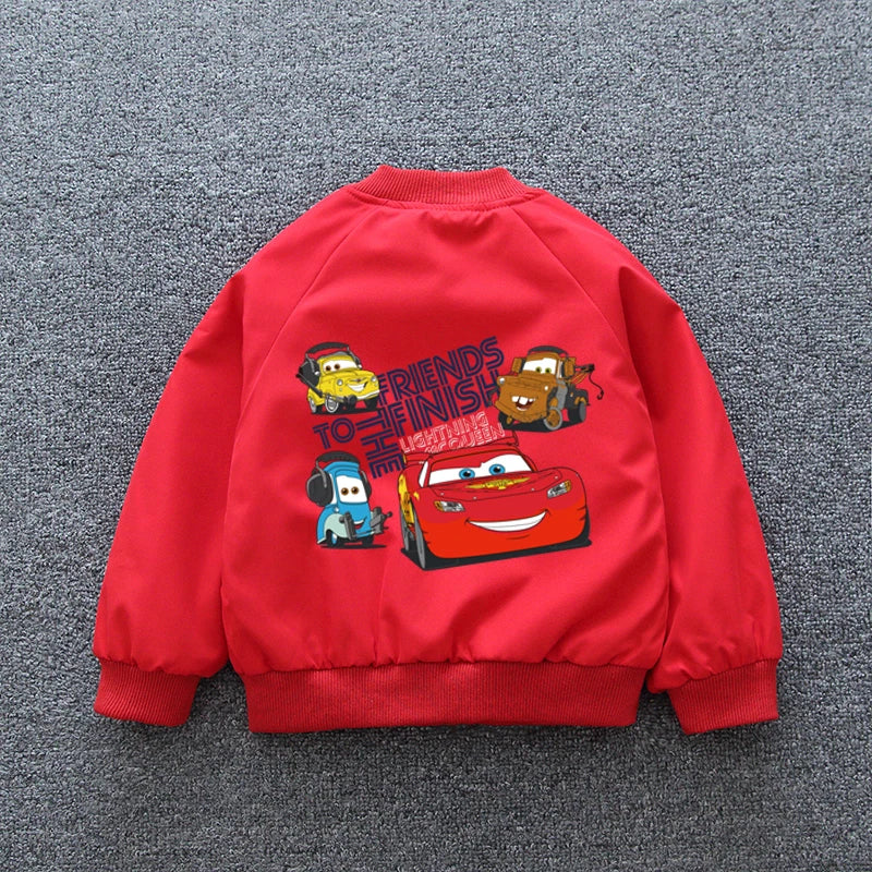 Giacca Cars Lightning McQueen per Bambini – Giacca Elegante e Confortevole per Giorni Freddi