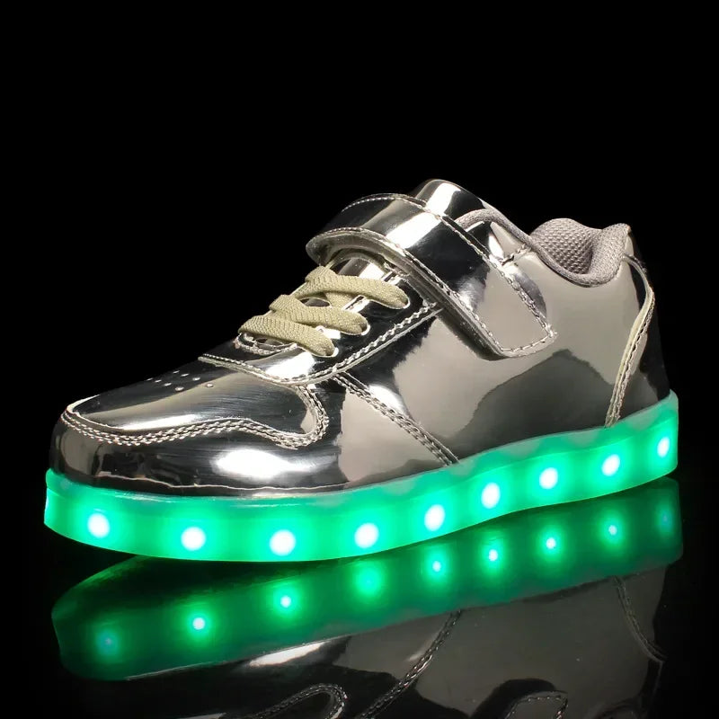 Scarpe Stralucenti - Scarpe LED per Bambini che Brillano