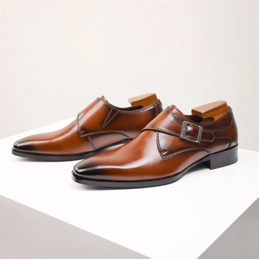 Scarpe da Uomo Torino Monk Strap – Design Moderno e Raffinato