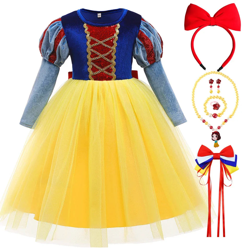 Abito da Principessa Incantevole Sophia per Bambini - Costume Magico per Feste