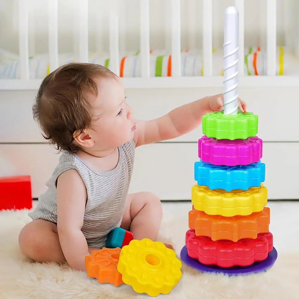 Torre di Gioco Twist & Stapel – Divertimento Educativo per Bambini
