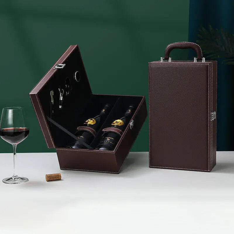 Cofanetto Vino Luxe - Elegante custodia per vino e accessori