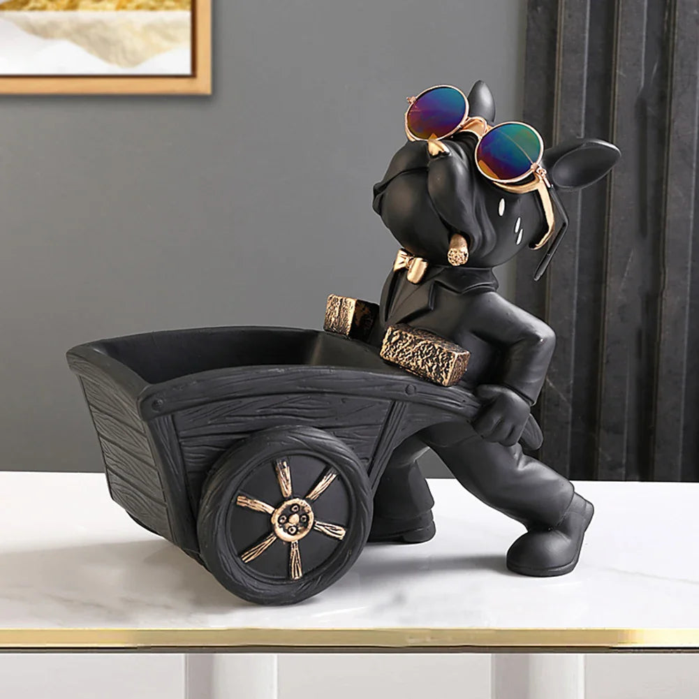 Statuetta di Cane Chic - Decorazione Giocosa e Stilos