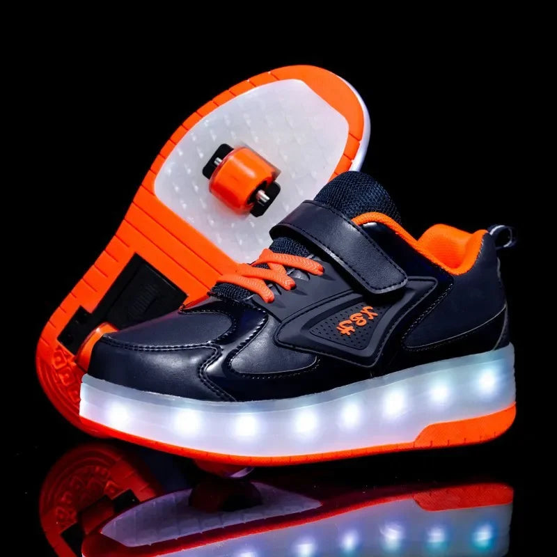 LightRiders - Scarpe LED con Ruote per Bambini