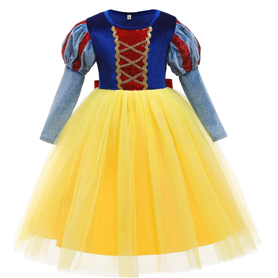 Abito da Principessa Incantevole Sophia per Bambini - Costume Magico per Feste