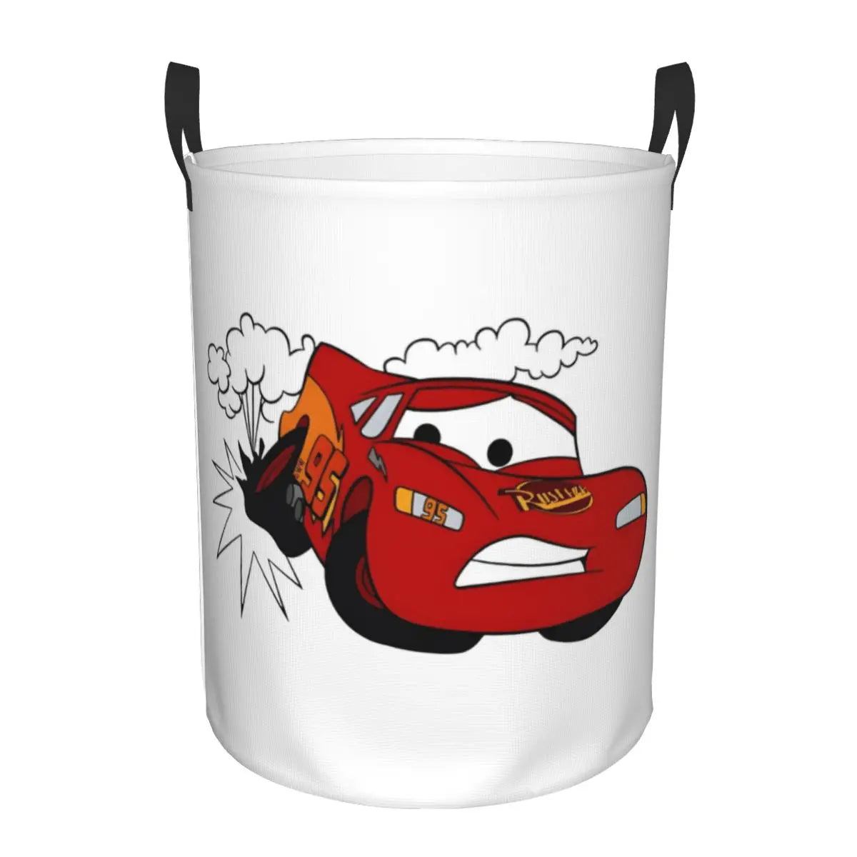 Cesto per il Lavaggio Cars Lightning McQueen – Cesto Ampio e Pieghevole per Vestiti