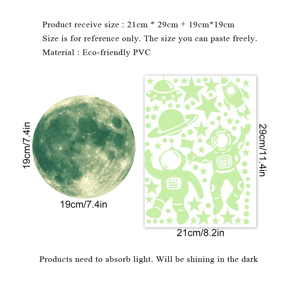 Decorazione Stelle del Cielo - Decorazione da Parete Luminescente