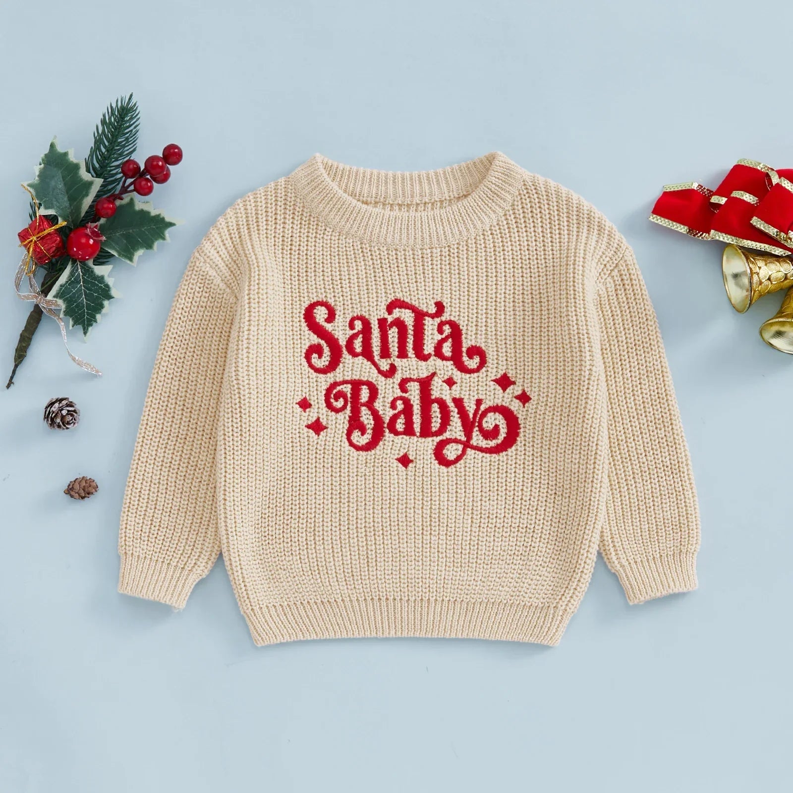 Maglione di Babbo Natale per Bambini - Calore Festivo
