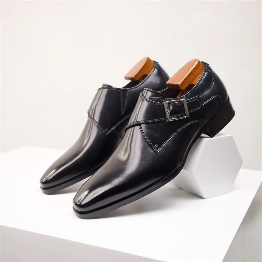 Scarpe da Uomo Torino Monk Strap – Design Moderno e Raffinato
